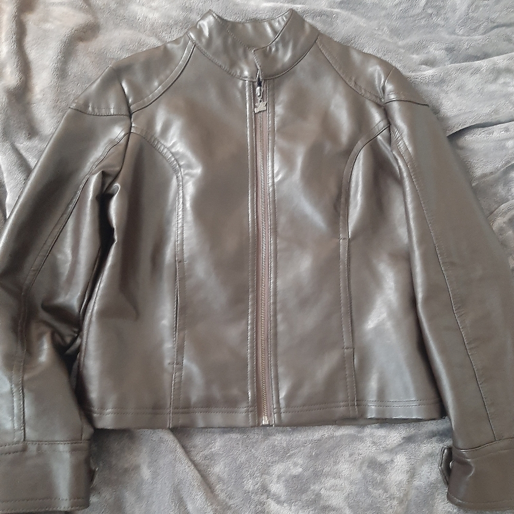 Emporio Armani Leather Jacket (L)